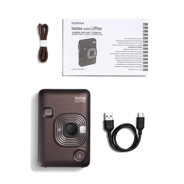 Fujifilm Instax Mini Liplay Bronze Instant Camera