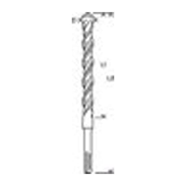 Bor til SDS-Plus hammerbor 6,5 mm - BOSCH - Længde 210 mm