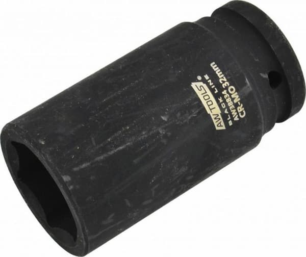 Sekskantet skraldenøgle - AWTools - AW38838BL - 36 mm - Stål - Sort