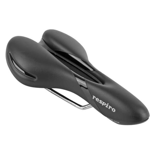 Cykelsæde - SELLE ROYAL - Respiro Stracciatella - Royalgel - Perineal ventilation - Sidebeskyttelse