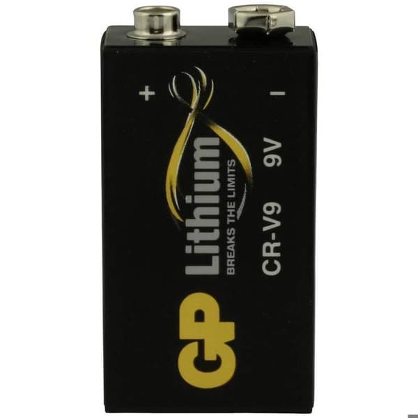 GP Lithiumbatteri 9 V 070CR9VC1