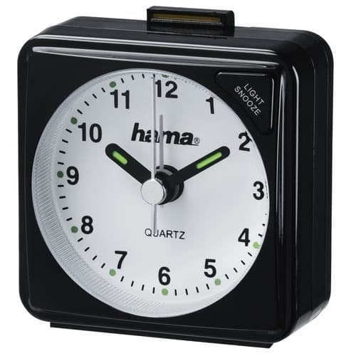 Herätyskello - HAMA - A50 - Analoginen - Musta - Snoozetoiminto