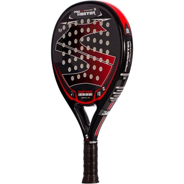 Padelracket - SOFTEE - PRO MASTER EVOLUTION - RÖD - Mixte - Padel