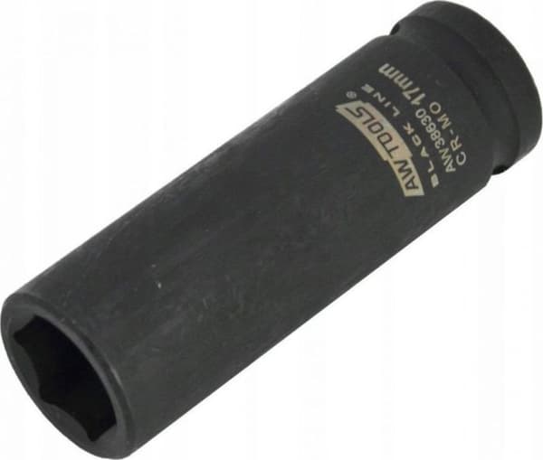 Hexagonal skralde - AWTools - AW38629BL - 16 mm - Sort - 1 stk.