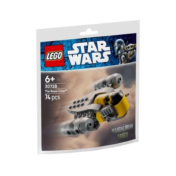 Minimodell - LEGO - Razor Crest - Kompakt format - 74 bitar - Troget detaljer