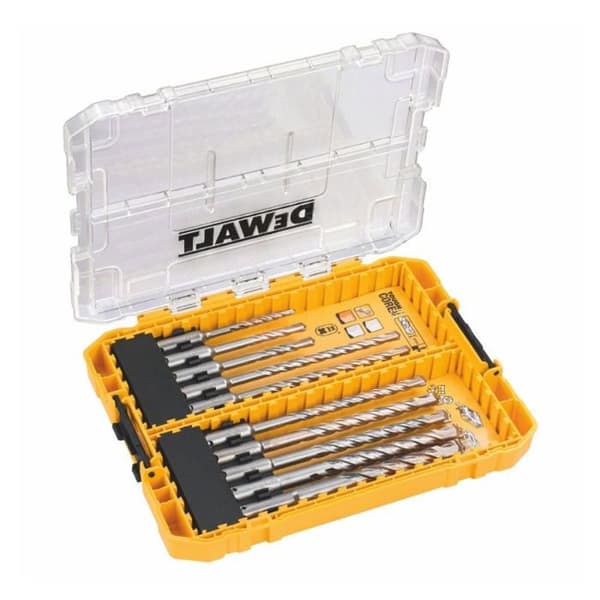 Bor sæt - DEWALT - DT70753-QZ - 10 dele - SDS-Plus - Toughcore system