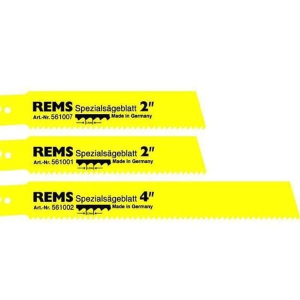 Speciale savklinger - REMS - 2"/140-3,2 - Til stålrør op til 2" - 5 klinger