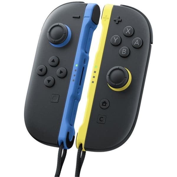 Par af Joy-Con controllere 2 Blå & Lys Gul til Nintendo Switch 2