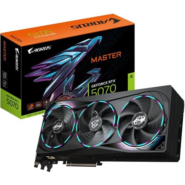 GIGABYTE - AORUS - Grafikkort - NVIDIA RTX 5070 M - 12 Go