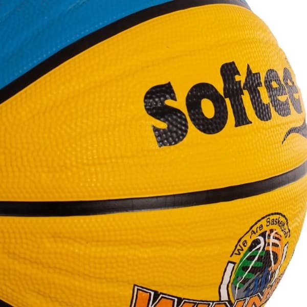 Softee Winner basketball - gul/blå