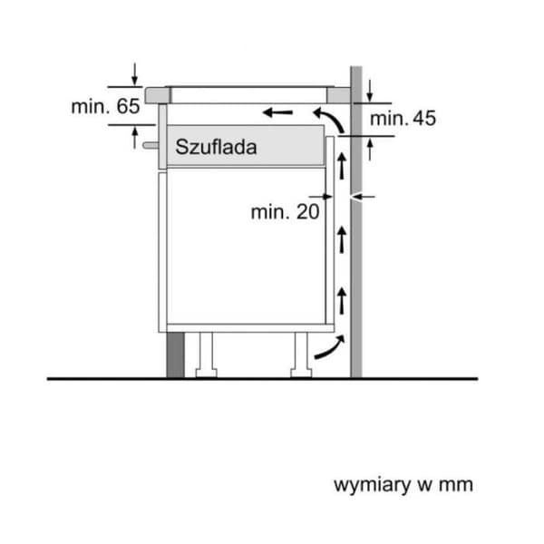 Induktionshäll - Bosch - PUE611BB5D - Svart - TouchSelect - Starta om