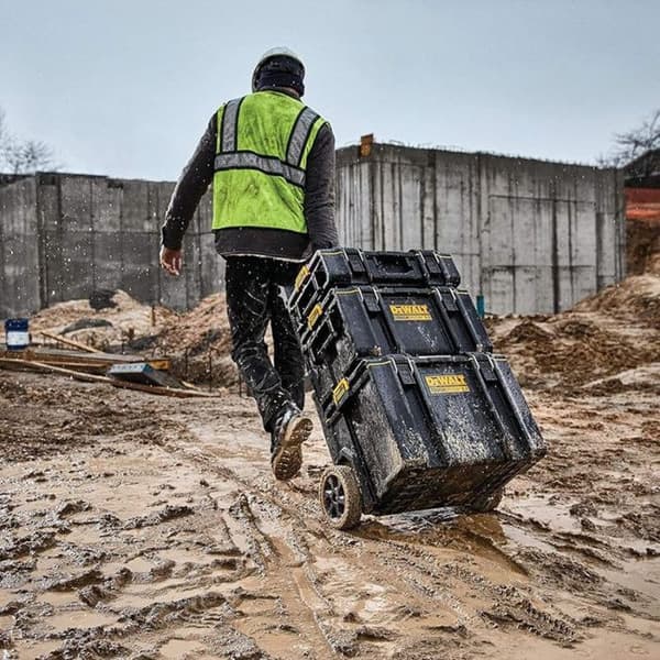 Værktøjskasse - DeWalt - DS166 - Sort - Voksen - Toughsystem