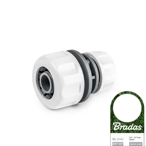 Rørforbindelse - BRADAS - WL 2101 - Hvid - 4 x 2 x 2 cm - Drypvanding