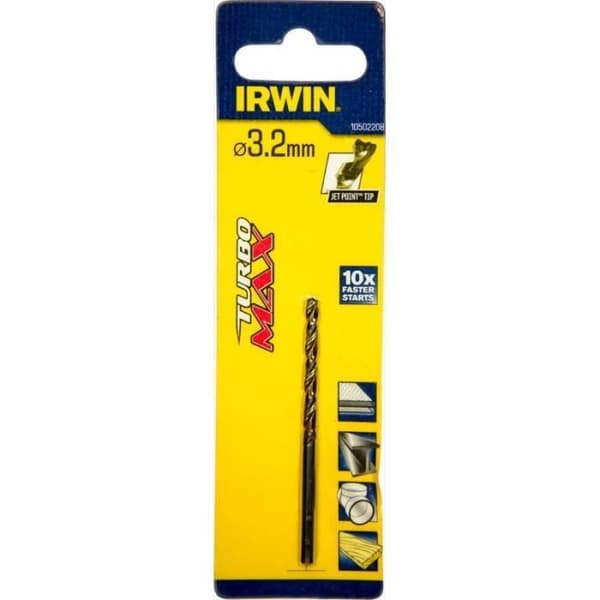 IRWIN Metalbor HSS Turbomax 3,2x65 mm