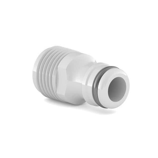 Rørforbindelse - CELLFAST - Ideal Line Plus - Han gevind - 1/2'' - Plastik