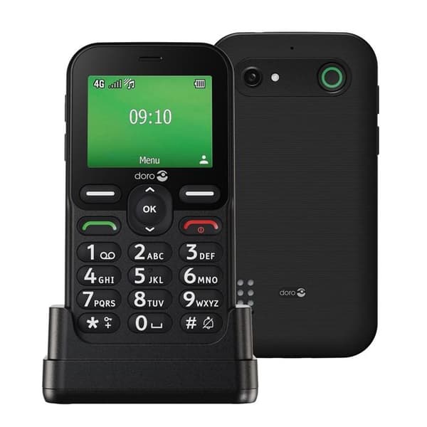 Doro Leva E10 2,4” 4G Nano SIM Musta