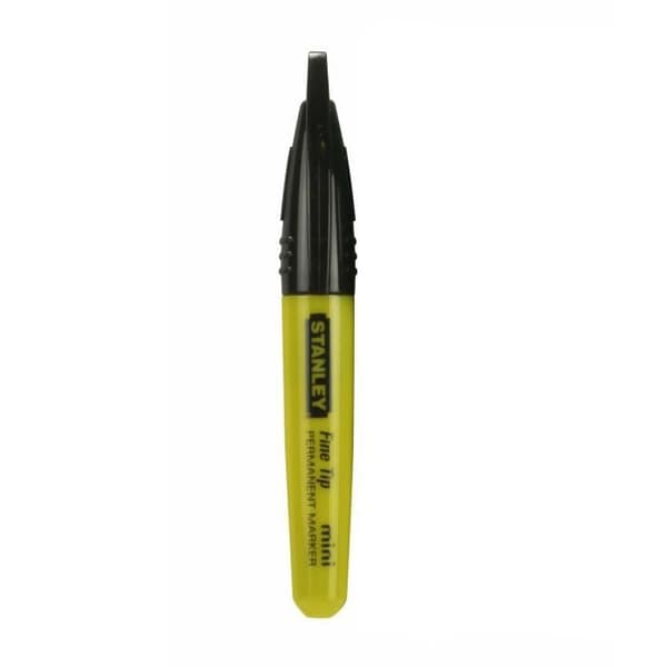 STANLEY Mini sort tusch med fin spids