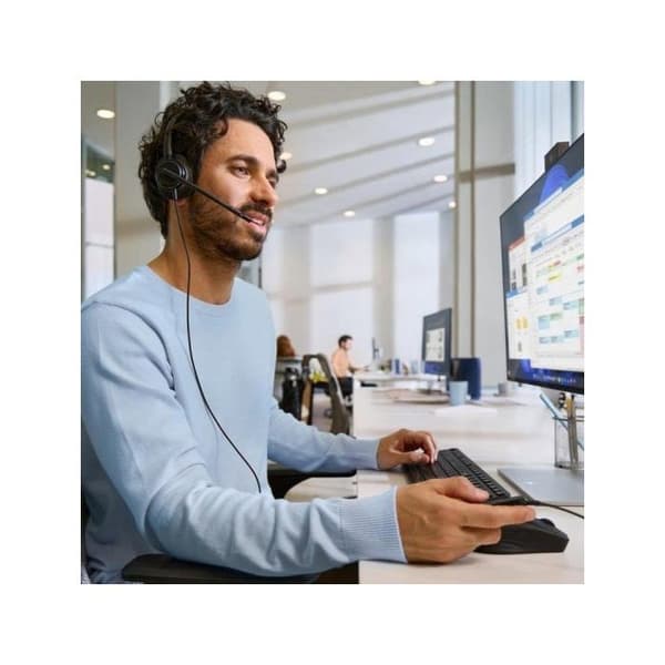 Kablet headset - HP - Poly Mission 425 USB - USB-forbindelse - Classic