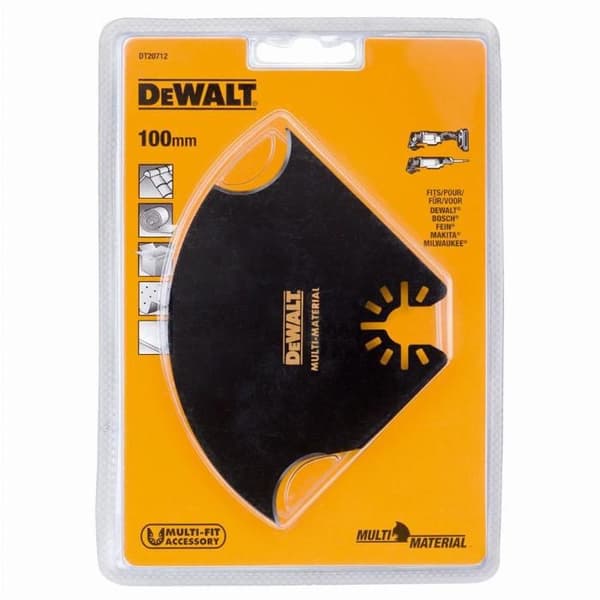 Lame Ø100 mm Multi-materiale til Multicutter DEWALT - DT20712