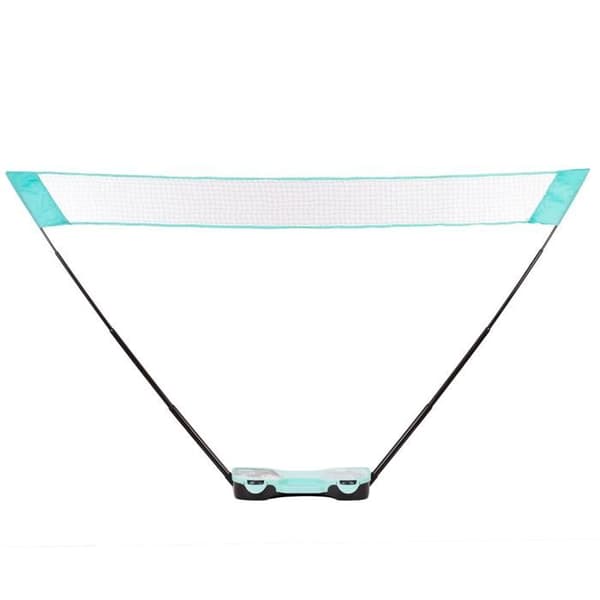 Bärbar badmintonset - SOFTEE - Bärbar - 2 racketar - Nät 285 cm - Förvaringsväska