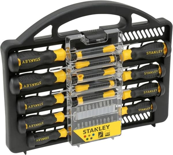 Stanley 34 ruuvimeisselin sarja