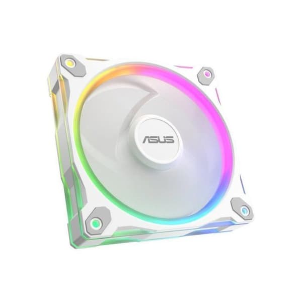 PC Ventilator - ASUS - Prime MR120 - ARGB - 12 cm - Hvid - 3 stk.
