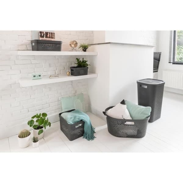 Pyykkikori - Curver - Infinity - 40 L - Harmaa
