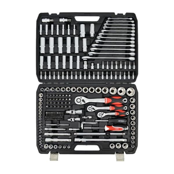 AWTOOLS NØGLE SÆT 216 STK 1/2""/3/8""/1/4"" BLACK LINE