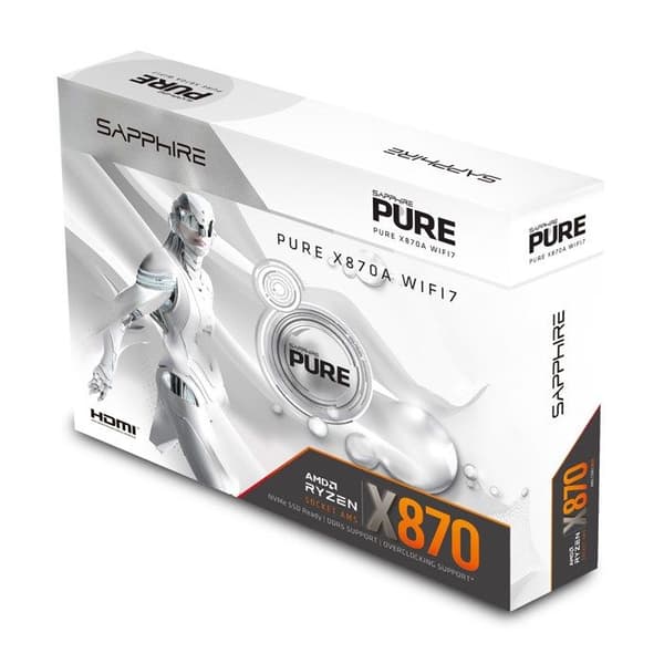 Moderkort SAPPHIRE PURE X870A WIFI 7