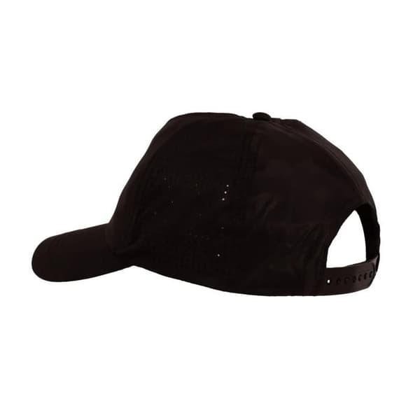 Baseballkeps - SOFTEE - Academy - Svart - 5 paneler med mikroperforering - Snapback-stängning