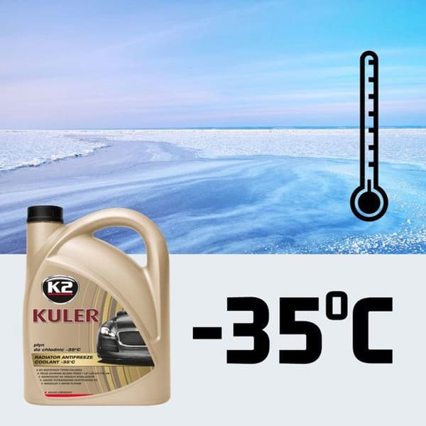 K2 T204C KULER -35C 4L PUNAINEN