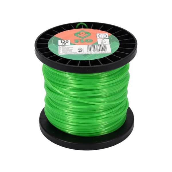 Skærekabel - FLO - 2 mm - 120 m - rund - robust - præcise snit
