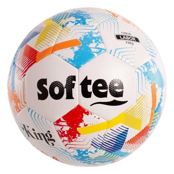 Softee King fotboll - flerfärgad