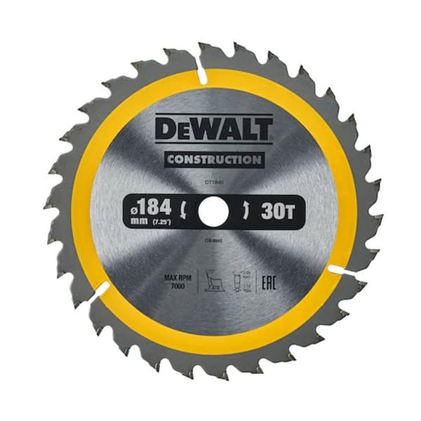 Stationær rundsavblad - DeWALT - 250 mm - 24 tænder