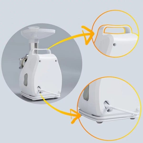 Mølle med rive - SMAPP - 490.81 - 2200W - 2,5 kg/min - 4 rustfrie rivjern