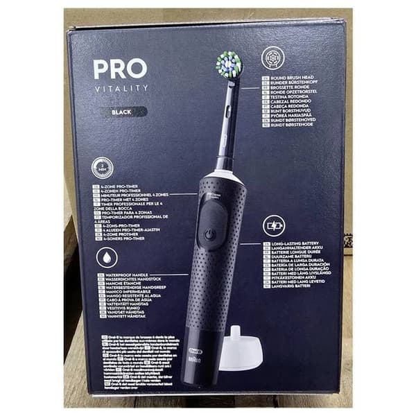 Elektrisk tandbørste - Oral-B - Vitality Pro Duo - 3 tilstande - Timer 2 minutter - Batteri 10 dage