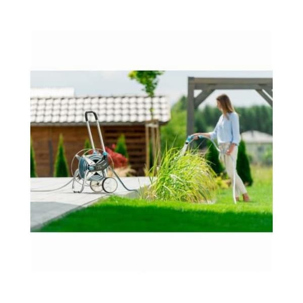 Vattenslang - CELLFAST - EXPLORER - 50m - Justerbart spraysystem - SafeTouch-skydd