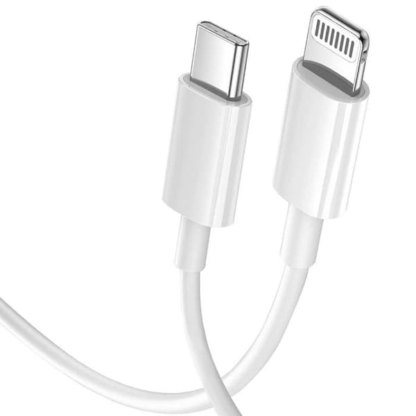 USB-C - Lightning - GRAB 'N GO - 2m - Nopea Lataus - Synkronointi - Valkoinen
