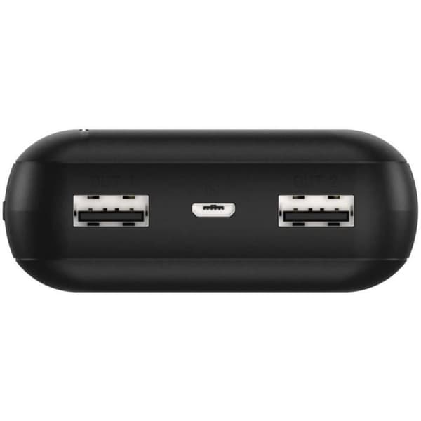 Powerbank - ANSMANN - 20000 mAh - LiPo - Micro USB, USB-C® - Sort