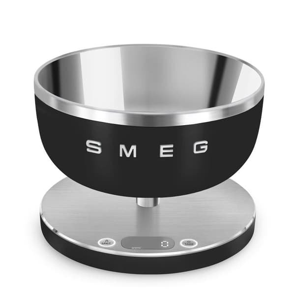 Musta keittiövaaka - Smeg