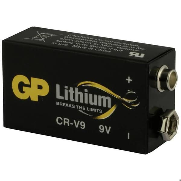 GP 9V litiumbatteri 070CR9VC1