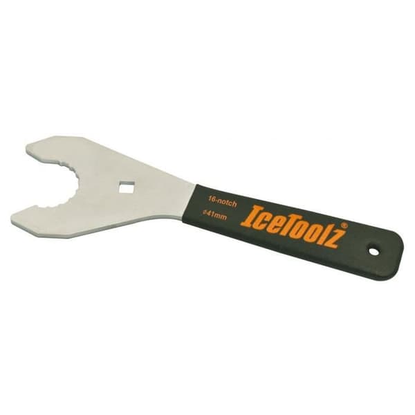 ICETOOLZ 16T BBR60 pedalarmsnøgle - Sort/sølv stål