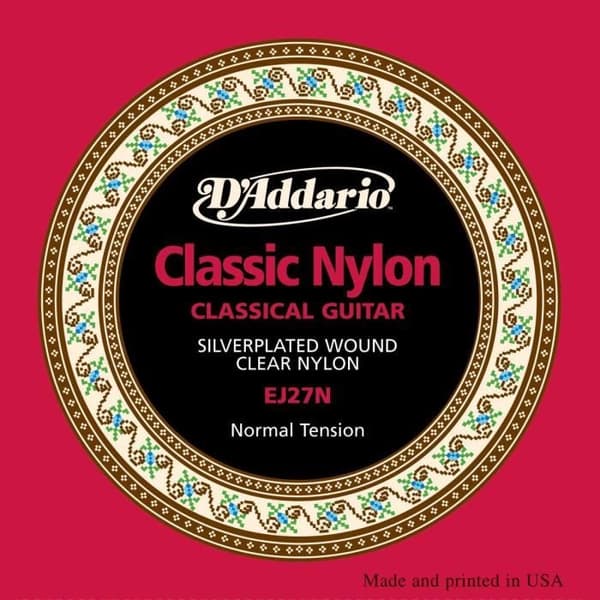 DADDARIO EJ27N Sæt af nylonstrenge - Klassisk - Normal styrke