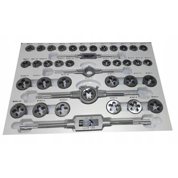 Taraus- ja kierteityssarja 110 osaa M2-M18 SilverTools S10290