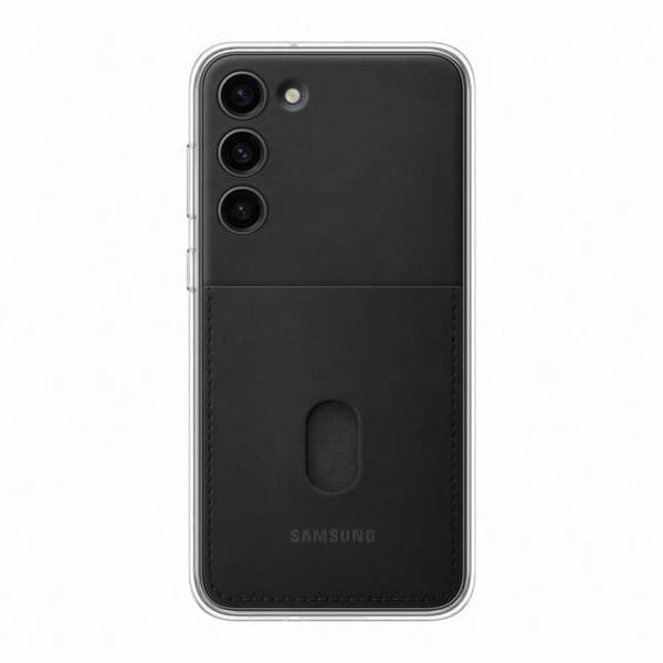 Etui - SAMSUNG - Galaxy S23+ - Forstærket skive - Sort - Rigid