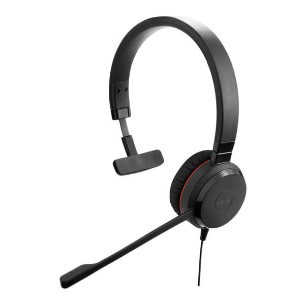 Jabra Evolve 30 II UC Mono - Kablet - Supra-aural - Støjdæmpende - Sort
