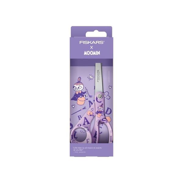 Fiskars Moomin Yleissakset - Askartelusakset - ABC-laatikko - 21cm