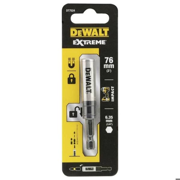 DEWALT Magnetisk bitsholder 76 mm 1/4 (6,3 mm)