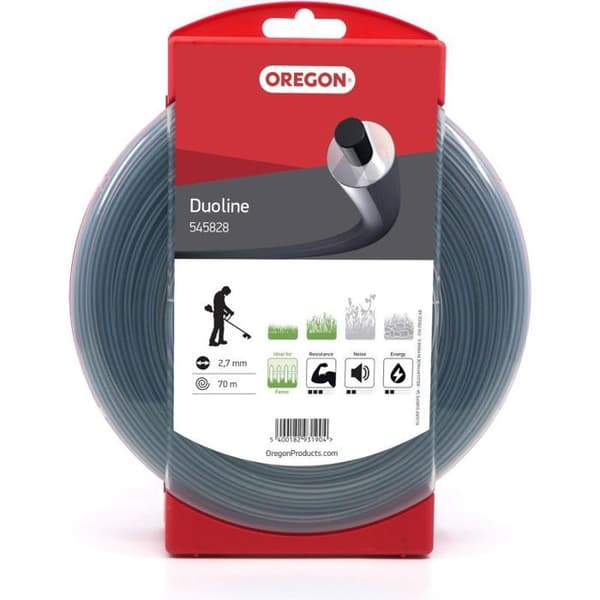 Skærekabel - OREGON - Duoline - Diameter 2,7 mm - 70 m - Rund