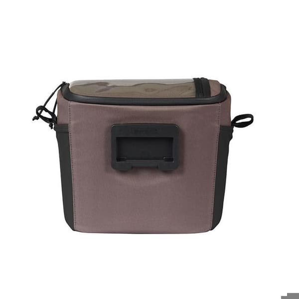 Bagagebærer tasker - BASIL - Move Klickfix - Brun - Genanvendt polyester - 17x23x20cm